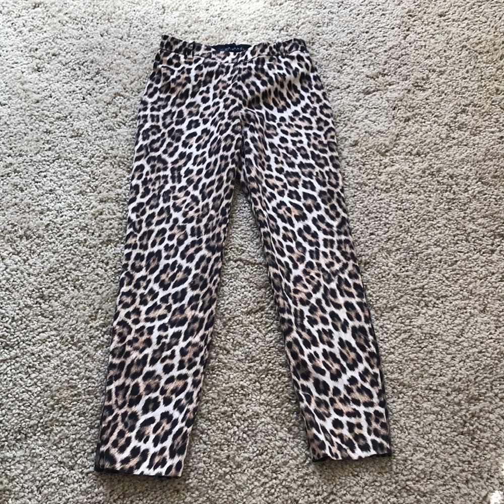 Leopard Print Zara Pants Gem